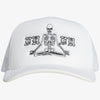 Skeleton Trucker White